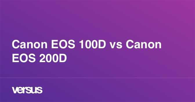 Canon eos 200d vs canon eos 60d