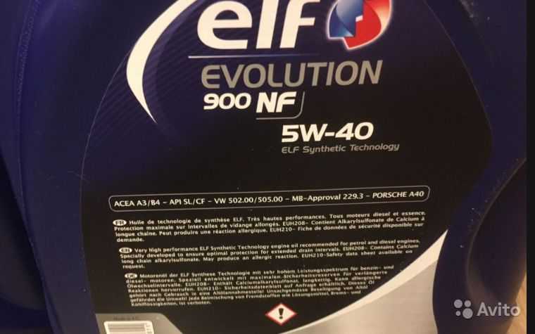 Особенности использования и основные характеристики elf evolution 900 nf 5w-40