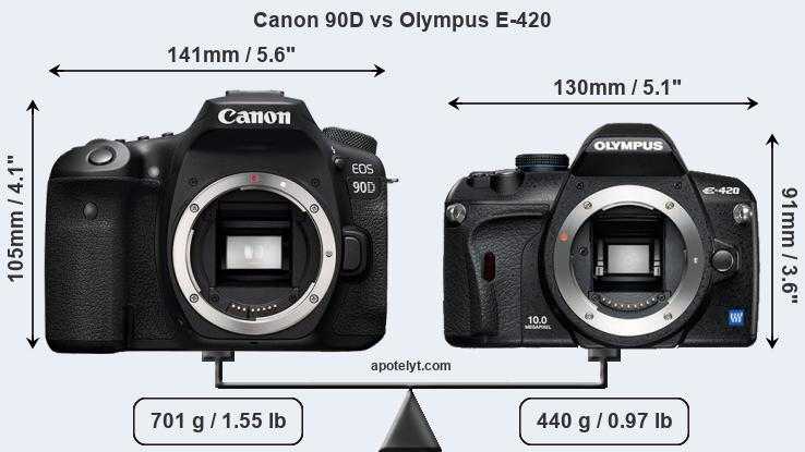 Canon eos 90d vs canon eos m6 mark ii: в чем разница?