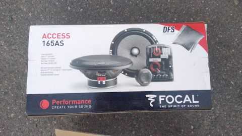 Ic toy 165 комплект 2-х полосной коаксиальной акустики car audio | focal