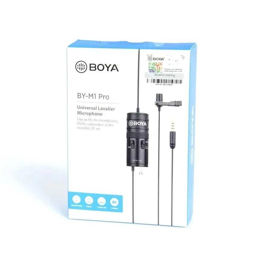 Boya BY-M1 - короткий, но максимально информативный обзор. Для большего удобства, добавлены характеристики, отзывы и видео.