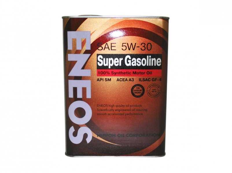 Масло eneos super gasoline sm 5w30:характеристики,артикулы,отзывы