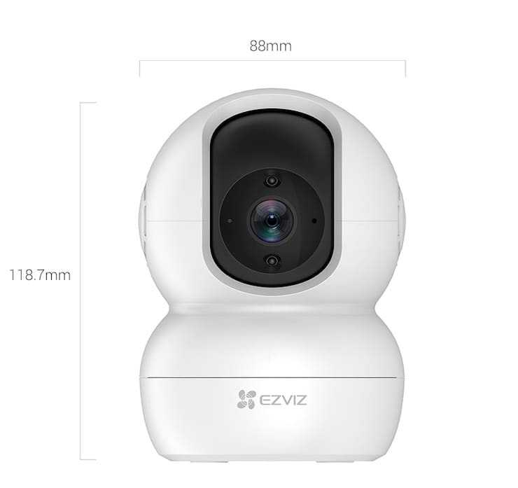 Обзор ezviz ty2: поворотная wi-fi-камера  | яблык