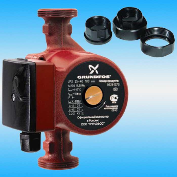 Обзор циркуляционных насосов grundfos ups 25 40 и alpha2 25 40