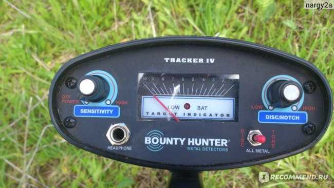 Металлоискатель bounty hunter tracker iv: отзывы и описание