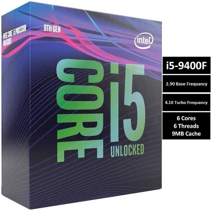 Intel Core i5-9600KF - короткий, но максимально информативный обзор. Для большего удобства, добавлены характеристики, отзывы и видео.