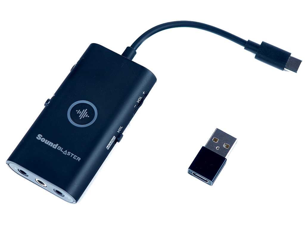 Внешняя звуковая карта usb creative sound blaster