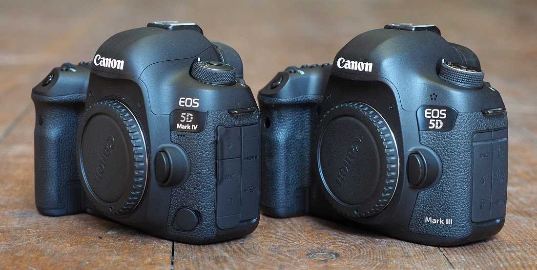 Canon eos 5d mark iv vs canon eos 6d: в чем разница?