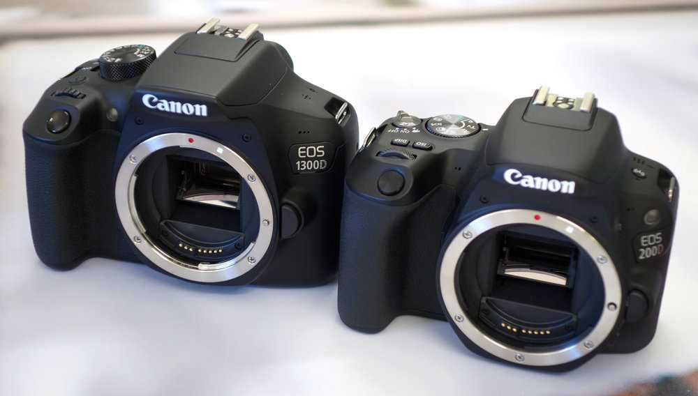 Canon eos 100d vs canon eos 1300d