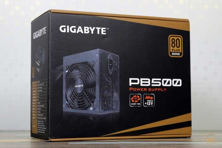 Gigabyte pw400 400w (черный)
