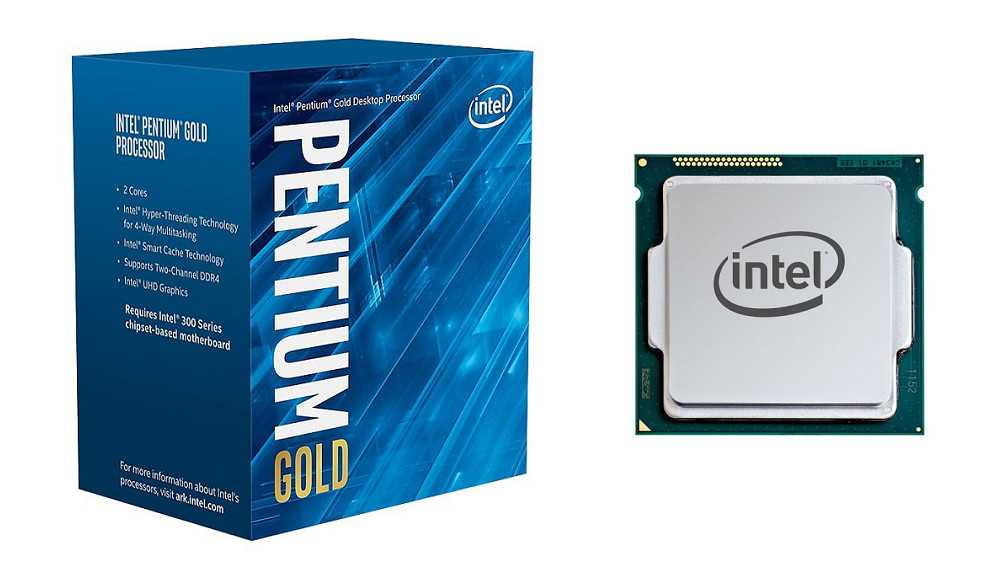 Процессор intel® pentium® g5500 класса gold