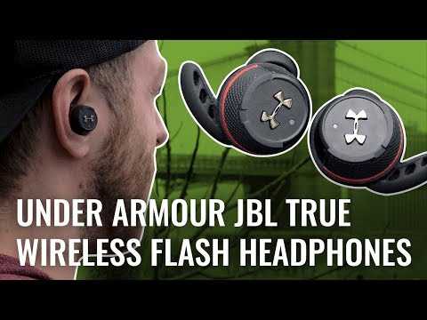 Обзор беспроводных наушников для спорта jbl under armour true wireless flash - super g