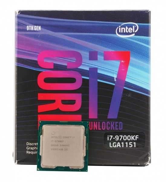 Intel Core i7-9700KF - короткий, но максимально информативный обзор. Для большего удобства, добавлены характеристики, отзывы и видео.