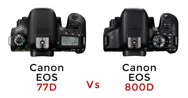 Canon eos 6d vs canon eos 77d