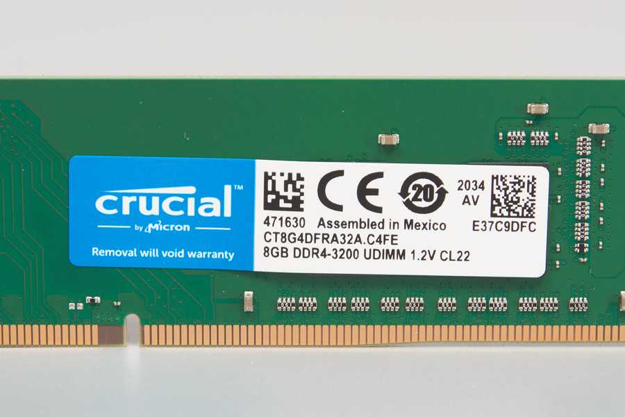 Модуль памяти crucial ddr4 dimm 8 гб pc4-19200 1 шт. (ct8g4dfs824a) — купить в городе новосибирск