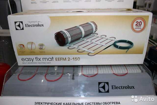 Теплый пол electrolux ets 220-10 (нс-1158445) купить от 8039 руб в екатеринбурге, сравнить цены, видео обзоры и характеристики - sku2641264