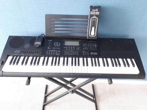 Casio wk-200: 76-клавишная музыкальная клавиатура - 2021
