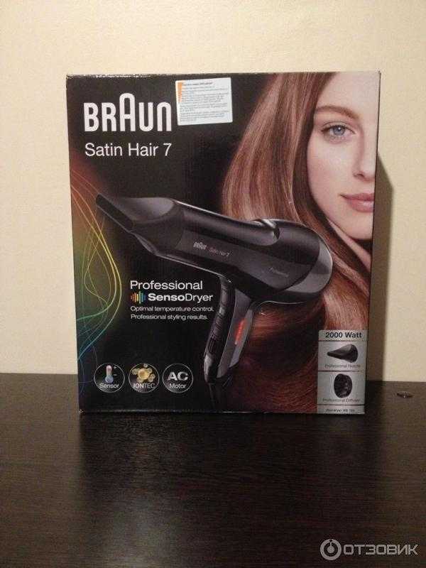 Braun satin hair 7: отзывы покупателей