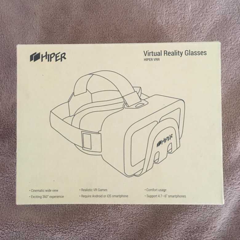 Обзор на популярные очки виртуальной реальности hiper vrq