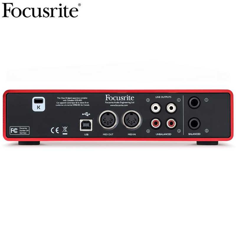Focusrite clarett 2pre usb, clarett 4pre usb – высококачественные usb интерфейсы для студий звукозаписи

	| prosound