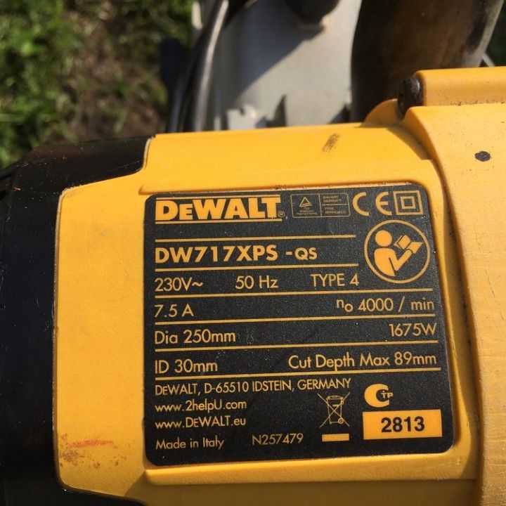DeWALT DW 717 XPS - короткий, но максимально информативный обзор. Для большего удобства, добавлены характеристики, отзывы и видео.