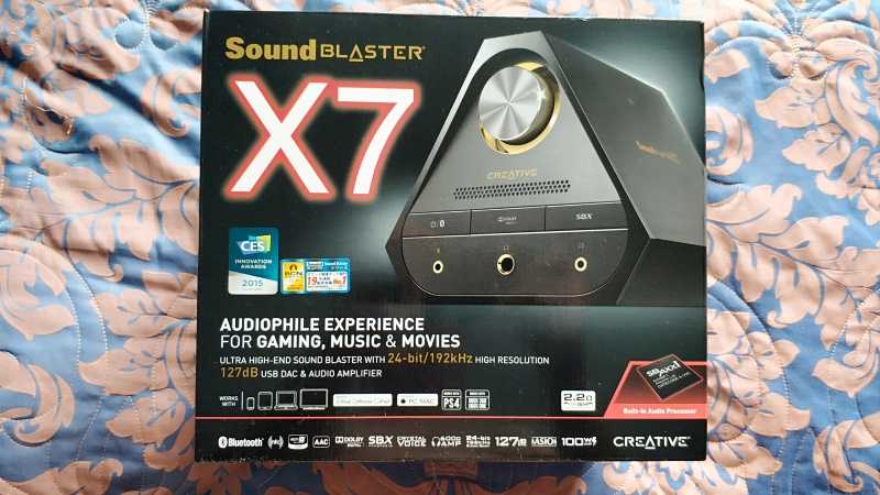 Creative sound blaster x7 limited edition обзор - вэб-шпаргалка для интернет предпринимателей!