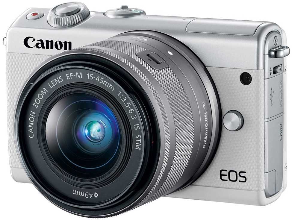 Canon eos m100 vs fujifilm x-a5: в чем разница?
