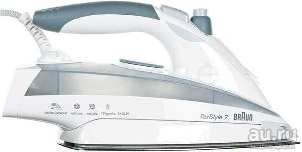 Braun утюг braun texstyle 775 2400вт белый серый ts775 / отзывы владельцев, характеристики, видео обзоры, цены, где купить