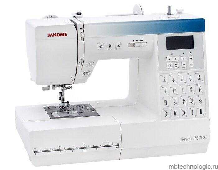 Швейная машина janome art decor 7180