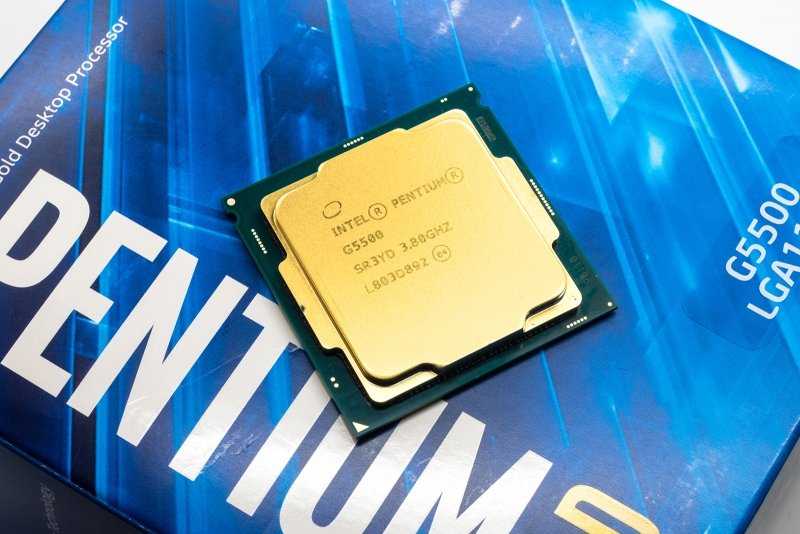 Обзор процессора intel pentium gold g5500: гиперпень 2.0 / процессоры и память