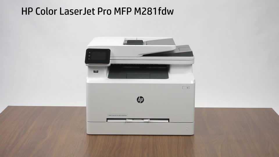 Мфу hp color laserjet pro m281fdw руководства пользователя | служба поддержки hp