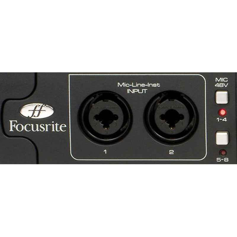 Focusrite scarlett 18i20 3rd gen – флагманский аудиоинтерфейс серии scarlett третьего поколения


	| prosound