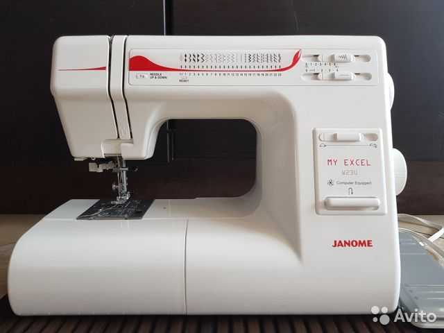 Швейная машина janome my excel 23l